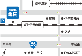 車でお越しのお客様へ